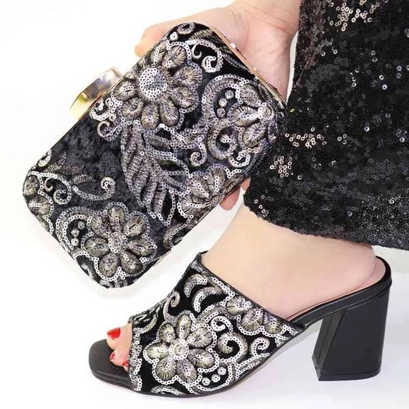2pc SaHara Unlimited Sassy&Classy Shoe&Clutch Sets
